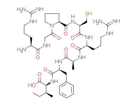 L-Isoleucine,L-arginylglycyl-L-prolyl-L-cysteinyl-L-arginyl-L-alanyl-L-phenylalanyl- (9CI)
