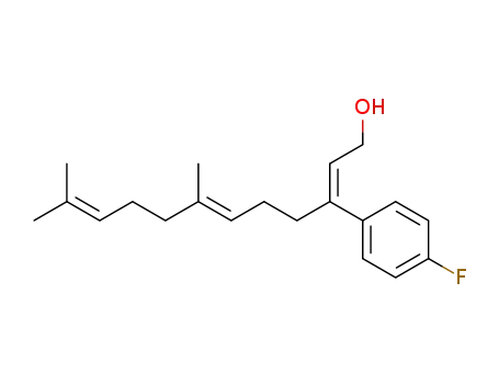 (2Z,6E)-3-(4-Fluoro-phenyl)-7,11-dimethyl-dodeca-2,6,10-trien-1-ol