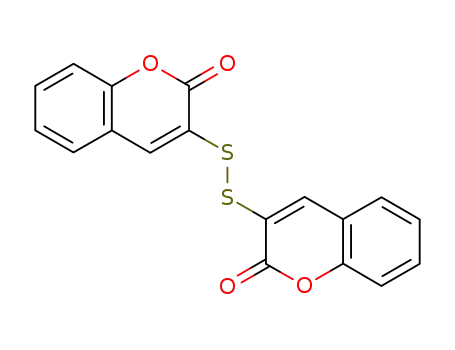 3,3'-dithiobis-2H-1-benzopyran-2-one