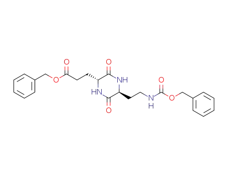 3-[(2R,5S)-5-(2-Benzyloxycarbonylamino-ethyl)-3,6-dioxo-piperazin-2-yl]-propionic acid benzyl ester