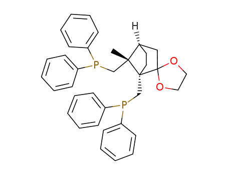 diphenyl({(1S,4R,7S)-1-[(diphenylphosphanyl)methyl]-7-methylspiro[bicyclo[2.2.1]heptane-2,2'-[1,3]dioxolan]-7-yl}methyl)phosphane