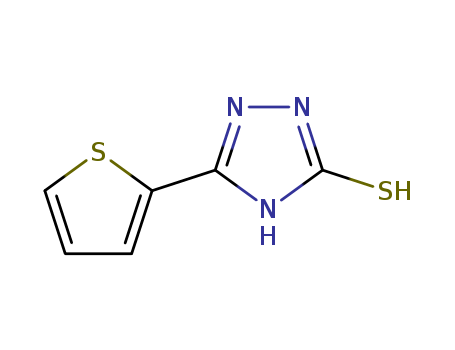 3H-1,2,4-Triazole-3-thione, 1,2-dihydro-5-(2-thienyl)-