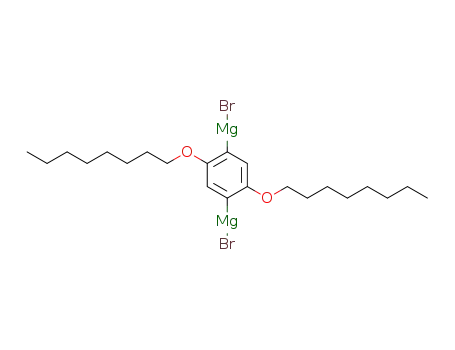 Molecular Structure of 474450-89-0 (1,4-dimagnesiobromo-2,5-dioctylbenzene)