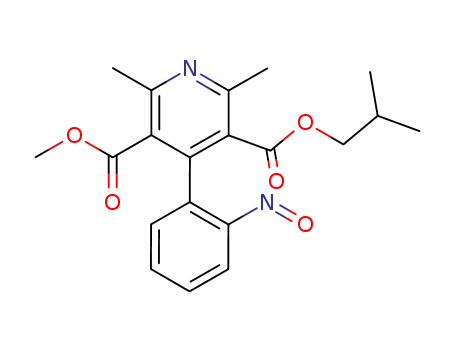 3,5-Pyridinedicarboxylic acid, 2,6-dimethyl-4-(2-nitrosophenyl)-, methyl
2-methylpropyl ester