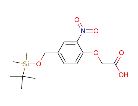 {1-[4-(Carboxymethoxy)-3-nitrophenyl]-2,2-dimethylpropoxy}(dimethyl)silyl