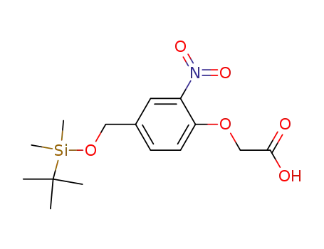 2- [4- (TERT-BUTYLDIMETHYLSILYLOXYMETHYL) -2-NITROPHENOXY] 아세 틱산