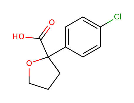 2-(4-Chlorophenyl)-2-tetrahydrofuroic Acid