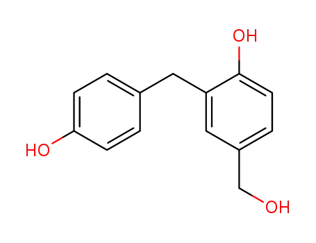 4-(Hydroxymethyl)-2-[(4-hydroxyphenyl)methyl]phenol