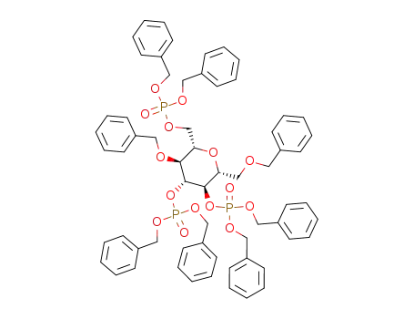 2,6-di-O-benzyl-β-D-glucopyranosylmethanol 3,4,1'-tris(dibenzylphosphate)