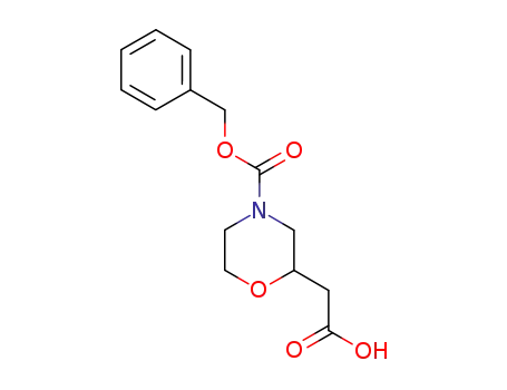 2-(4-N-CBZ-MORPHOLIN-2-YL)아세트산