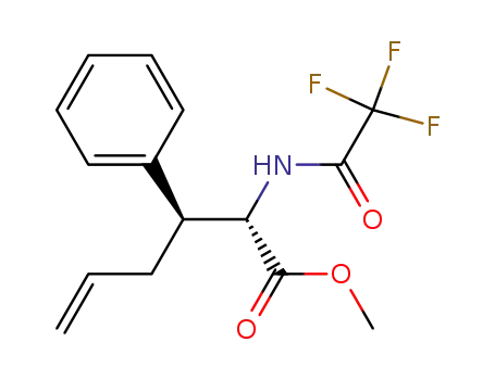 (2S,3S)-3-Phenyl-2-(2,2,2-trifluoro-acetylamino)-hex-5-enoic acid methyl ester
