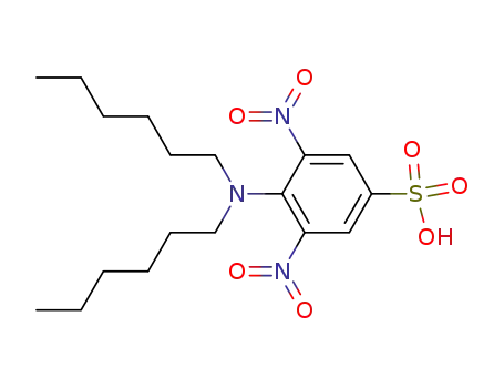 4-dihexylamino-3,5-dinitro-benzenesulfonic acid