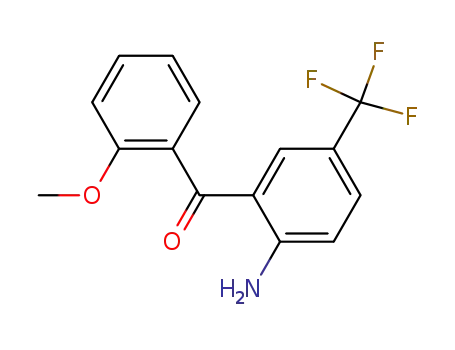 (2-amino-5-trifluoromethyl-phenyl)-(2-methoxy-phenyl)-methanone