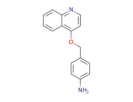 4-[(4-quinolinylyl)oxymethyl]aniline
