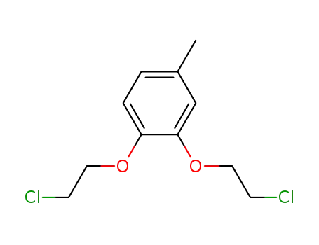 1,2-bis(2-chloroethoxy)-4-methylbenzene