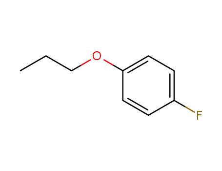 Molecular Structure of 203511-18-6 (Benzene, 1-fluoro-4-propoxy- (9CI))