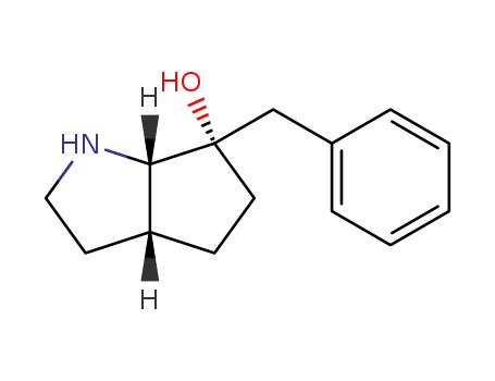 (3aR,6S,6aS)-6-Benzyl-octahydro-cyclopenta[b]pyrrol-6-ol
