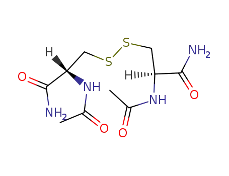 (2R,2R’)-3,3’-disulfanediyl bis(2 acetamidopropanamide)