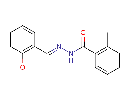 Molecular Structure of 82859-72-1 (SALICYLIDENE O-TOLUIC HYDRAZONE)