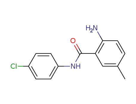 Benzamide,2-amino-N-(4-chlorophenyl)-5-methyl- cas  37508-81-9
