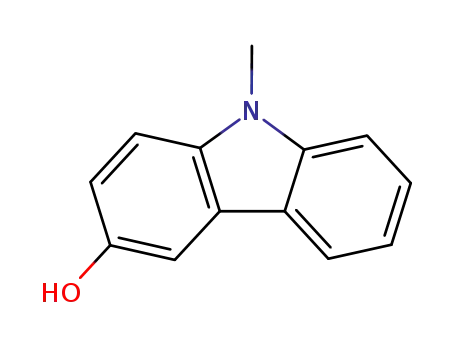 Molecular Structure of 52602-27-4 (9-methyl-9H-carbazol-3-ol)