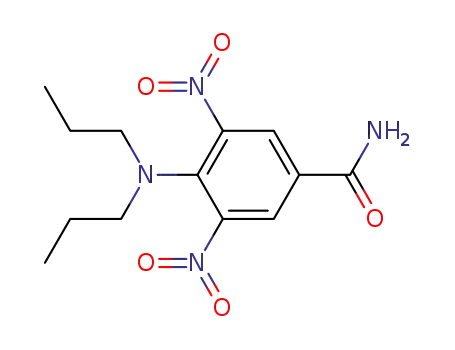 Molecular Structure of 36317-95-0 (4-(dipropylamino)-3,5-dinitrobenzamide)