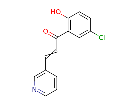2-Propen-1-one,1-(5-chloro-2-hydroxyphenyl)-3-(3-pyridinyl)- cas  1218-25-3