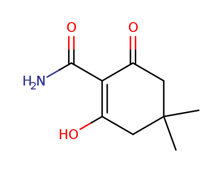 1-Cyclohexene-1-carboxamide, 2-hydroxy-4,4-dimethyl-6-oxo-