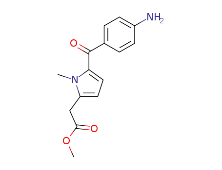 1H-Pyrrole-2-acetic acid, 5-(4-aminobenzoyl)-1-methyl-, methyl ester