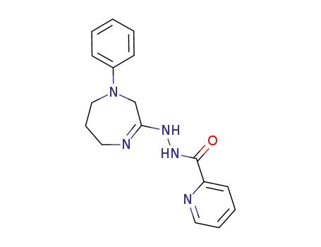 pyridine-2-carboxylic acid <i>N</i>'-(4-phenyl-4,5,6,7-tetrahydro-3<i>H</i>-[1,4]diazepin-2-yl)-hydrazide