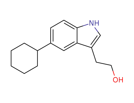 2-(5-cyclohexyl-1<i>H</i>-indol-3-yl)-ethanol