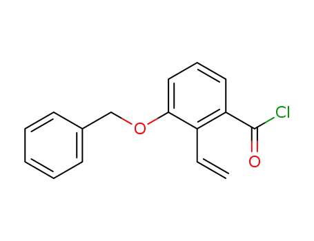 3-benzyloxy-2-vinyl-benzoyl chloride