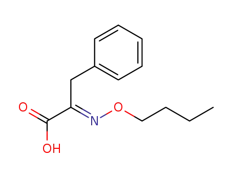 (2-O-butyloxime-3-phenyl)propionic acid