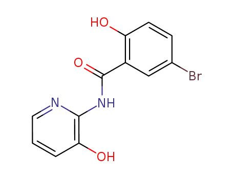 N-(3-히드록시-피리딘-2-일)-5-브로모-2-히드록시-벤즈아미드