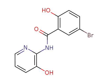 N-(3-hydroxy-pyridin-2-yl)-5-bromo-2-hydroxy-benzamide