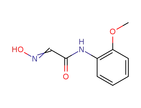 Molecular Structure of 6335-42-8 (2-HYDROXYIMINO-N-(2-METHOXY-PHENYL)-ACETAMIDE)