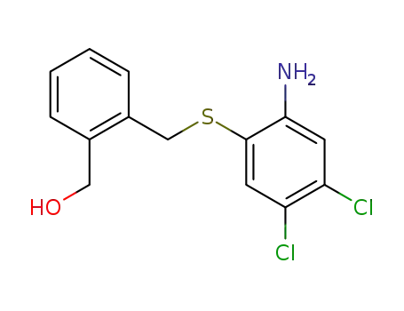 Benzenemethanol, 2-[[(2-amino-4,5-dichlorophenyl)thio]methyl]-