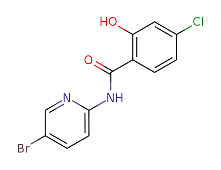 N-(5-bromopyridin-2-yl)-4-chloro-2-hydroxybenzamide