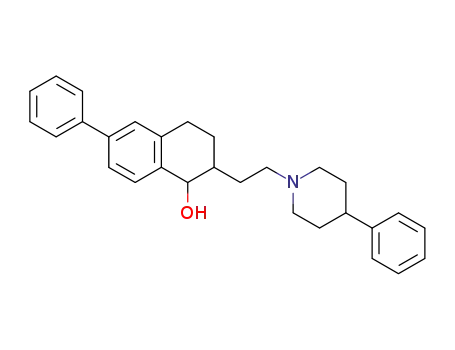 1-Naphthalenol,
1,2,3,4-tetrahydro-6-phenyl-2-[2-(4-phenyl-1-piperidinyl)ethyl]-