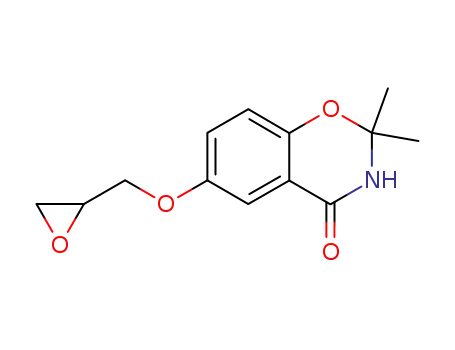4H-1,3-Benzoxazin-4-one,
2,3-dihydro-2,2-dimethyl-6-(oxiranylmethoxy)-