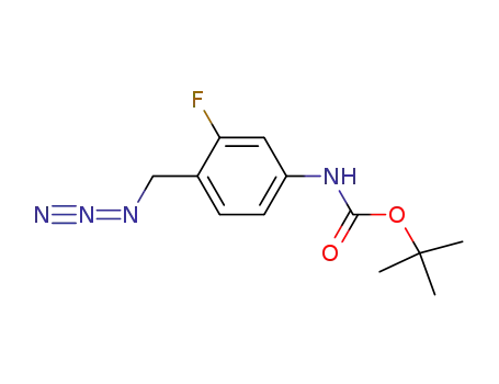 Carbamic acid, [4-(azidomethyl)-3-fluorophenyl]-, 1,1-dimethylethyl
ester