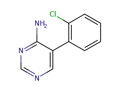 4-Pyrimidinamine,5-(2-chlorophenyl)- cas  56239-12-4