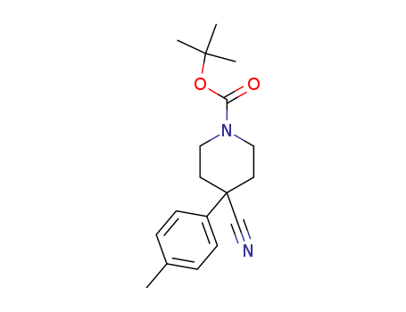 TERT-BUTYL 4-CYANO-4-P-TOLYLPIPERIDINE-1-CARBOXYLATE