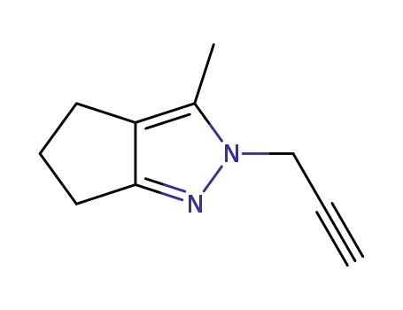 Cyclopentapyrazole,  2,4,5,6-tetrahydro-3-methyl-2-(2-propynyl)-  (9CI)