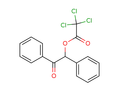 α-trichloroacetoxy-deoxybenzoin