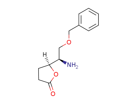 (S)-5-((R)-1-Amino-2-benzyloxy-ethyl)-dihydro-furan-2-one