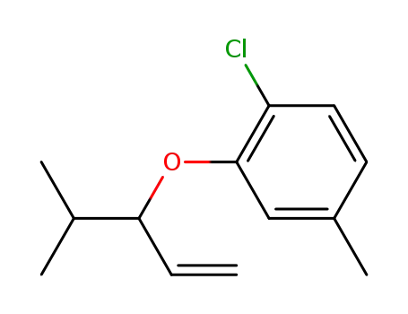 Benzene, 1-chloro-4-methyl-2-[[1-(1-methylethyl)-2-propenyl]oxy]-