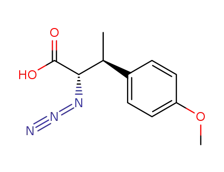 (2S,3S)-2-Azido-3-(4-methoxyphenyl)butyric acid