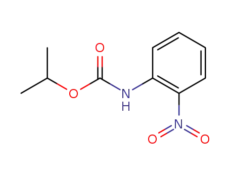 Molecular Structure of 99068-89-0 (Carbamic acid, (2-nitrophenyl)-, 1-methylethyl ester)