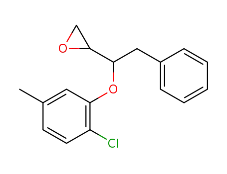 Molecular Structure of 847832-72-8 (Oxirane, [1-(2-chloro-5-methylphenoxy)-2-phenylethyl]-)